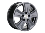 Литой диск Khomen 1601 6,5x16 5*114,3 Et:43 Dia:67,1 Gray