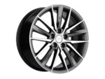 Литой диск Khomen 1807 8x18 5*108 Et:47 Dia:60,1 Gray-FP