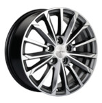 Литой диск Khomen 1611 6,5x16 5*114,3 Et:50 Dia:66,1 G-Silver