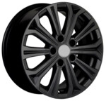 Литой диск Khomen 1610 6,5x16 5*114,3 Et:43 Dia:67,1 Black