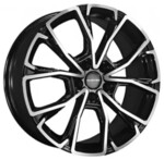 Литой диск Khomen KHW1907 7,5x19 5*108 Et:36 Dia:65,1 Black-FP