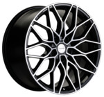 Литой диск Khomen KHW1813 7x18 5*108 Et:33 Dia:60,1 Black-FP