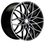 Литой диск Khomen KHW1813 7x18 5*114,3 Et:45 Dia:60,1 Black-FP