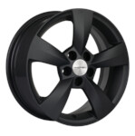 Литой диск Khomen 1504 6x15 5*100 Et:38 Dia:57,1 Black