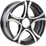 Литой диск Khomen 1610 6,5x16 5*114,3 Et:46 Dia:67,1 F-Silver