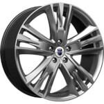 Литой диск K&K Атлас 8,5x20 5*114,3 Et:45 Dia:64,1 дарк платинум