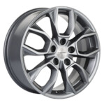 Литой диск Khomen 1713 7x17 5*114,3 Et:45 Dia:60,1 Gray