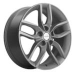 Литой диск Khomen 1708 6,5x17 5*114,3 Et:37 Dia:66,5 F-Silver