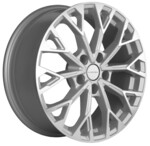 Литой диск Khomen KHW1718 7x17 5*114,3 Et:46 Dia:67,1 F-Silver-FP