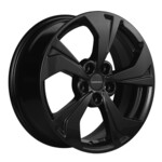 Литой диск Khomen 1724 7x17 5*110 Et:46 Dia:63,3 Black