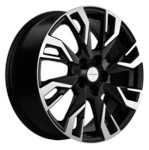 Литой диск Khomen 1809 7x18 5*114,3 Et:40 Dia:64,1 Black