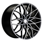 Литой диск Khomen 1902 8,5x19 5*114,3 Et:30 Dia:67,1 black