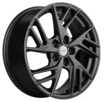Литой диск Khomen 1722 6,5x17 5*114,3 Et:46 Dia:67,1 Gray