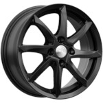 Литой диск Скад Осака 6x15 4*100 Et:46 Dia:54,1 чёрный бархат