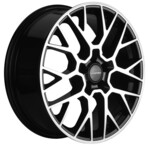Литой диск Khomen KHW1818 7x18 5*114,3 Et:53 Dia:54,1 Black-FP