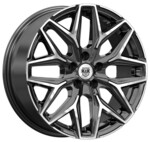 Литой диск K&K Ариус (КС1187) 7x17 5*108 Et:40 Dia:54,1 алмаз чёрный