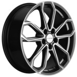 Литой диск Khomen KHW1816 7x18 5*114,3 Et:45 Dia:67,1 Gray-FP